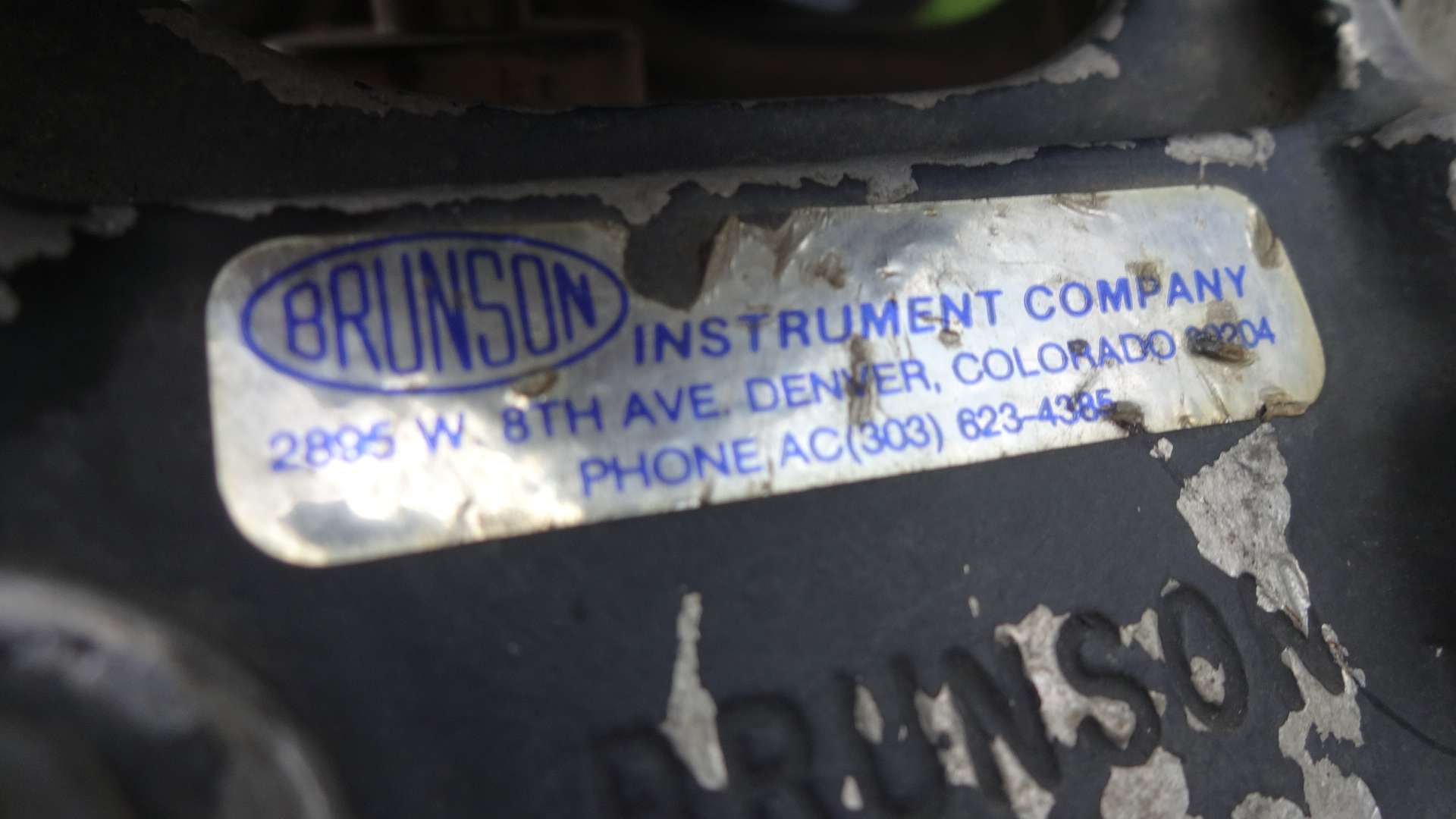 brunson nameplate